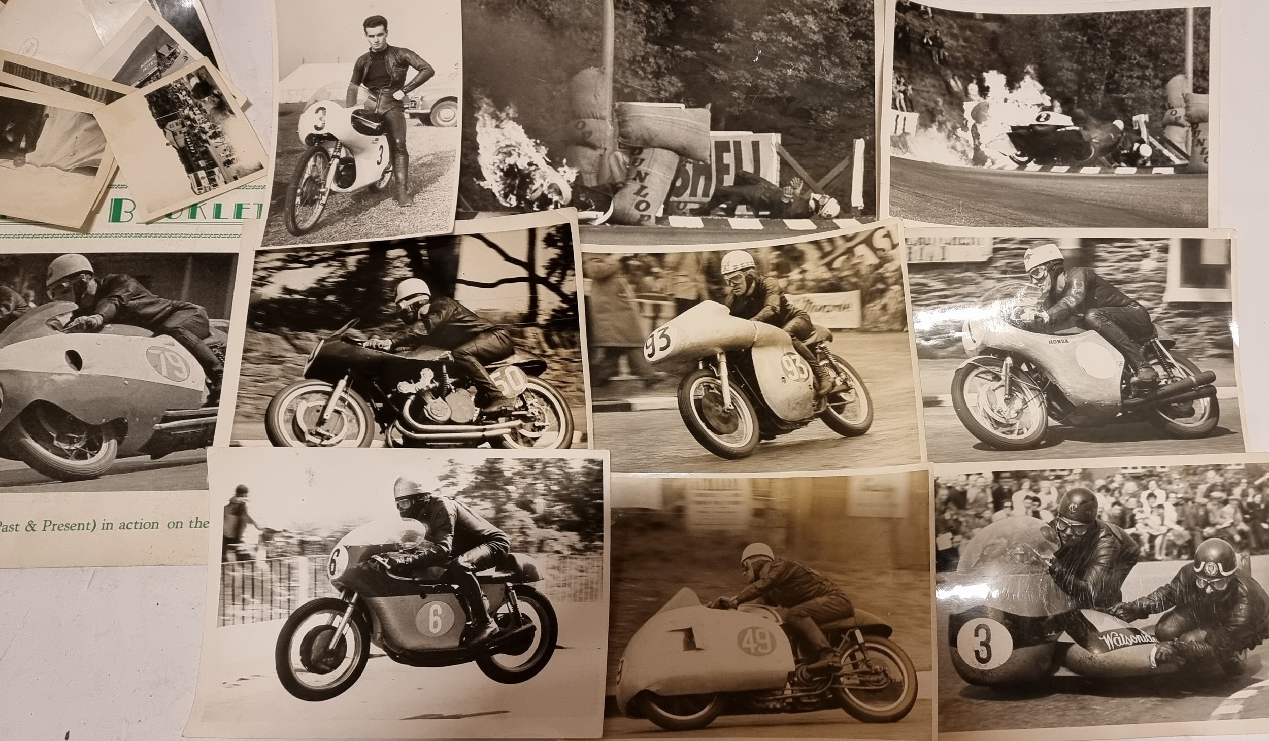 An interesting collection of personal film and photographs taken at the 1955 and 1962 TT races, to - Image 5 of 5