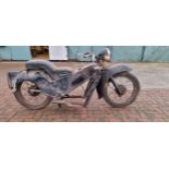 c.1953 Velocette LE, Project, 198cc. Registration number not registered. Frame number not found.