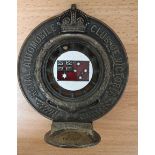 Royal Automobile Club of Victoria, a vintage car badge, by Angus & Coote Ltd, Sydney, number 4974,