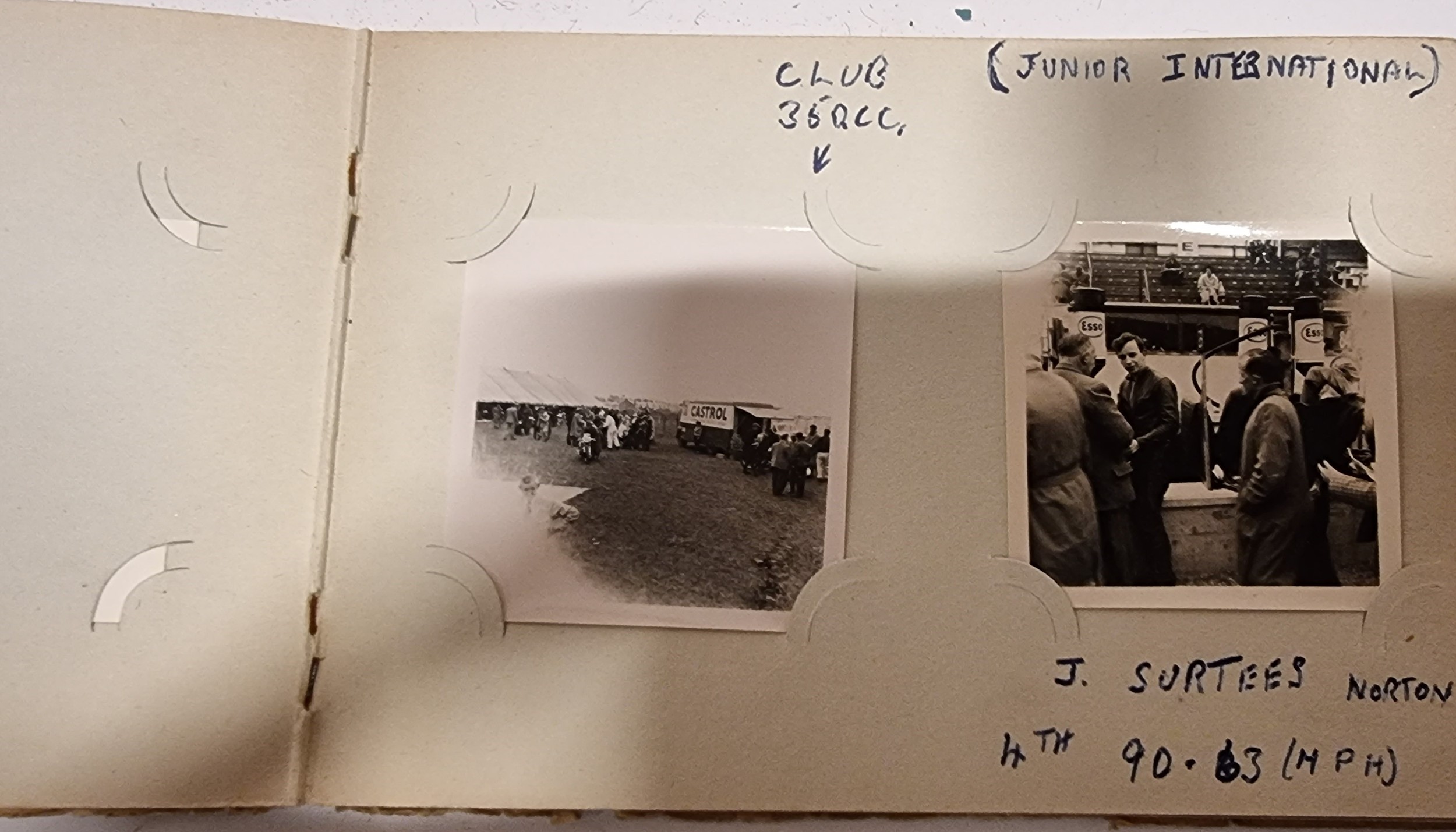 An interesting collection of personal film and photographs taken at the 1955 and 1962 TT races, to - Image 3 of 5