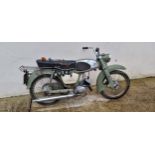 1965 Suzuki MD, M15/M15D moped, 49cc. Registration number MVX 4C. Frame number 200527. Engine number