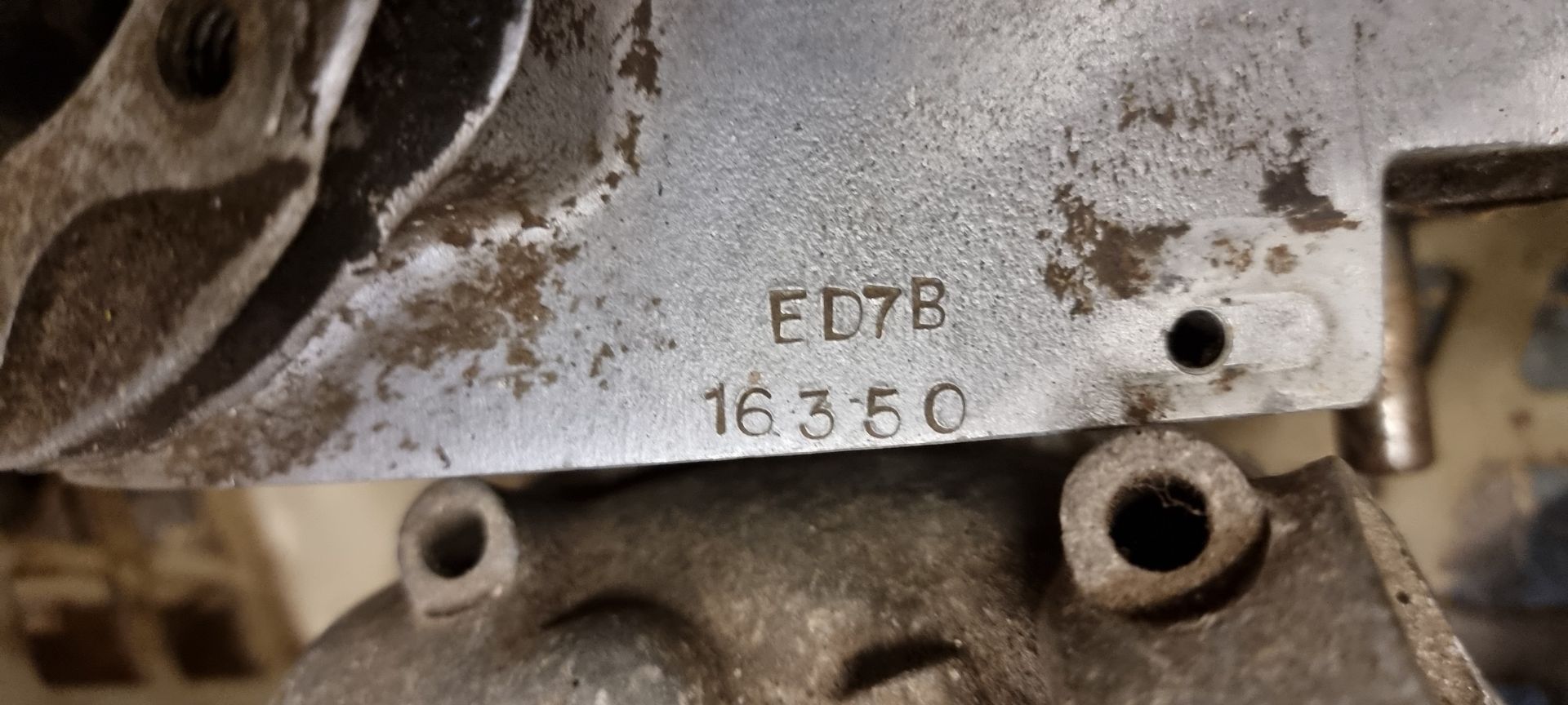 Three BSA Bantam crankcases, ED7B 16350, ED7B 2483, and FD7 408, two crankshafts and a cylinder - Image 2 of 4