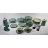 A collection of Denby dinner/tea ware "Manor Green" together with midwinter tableware, Wedgwood