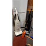 A Panasonic 1700w vacuum, together with a Panasonic 2000w vacuum and a handheld vacuum (3)