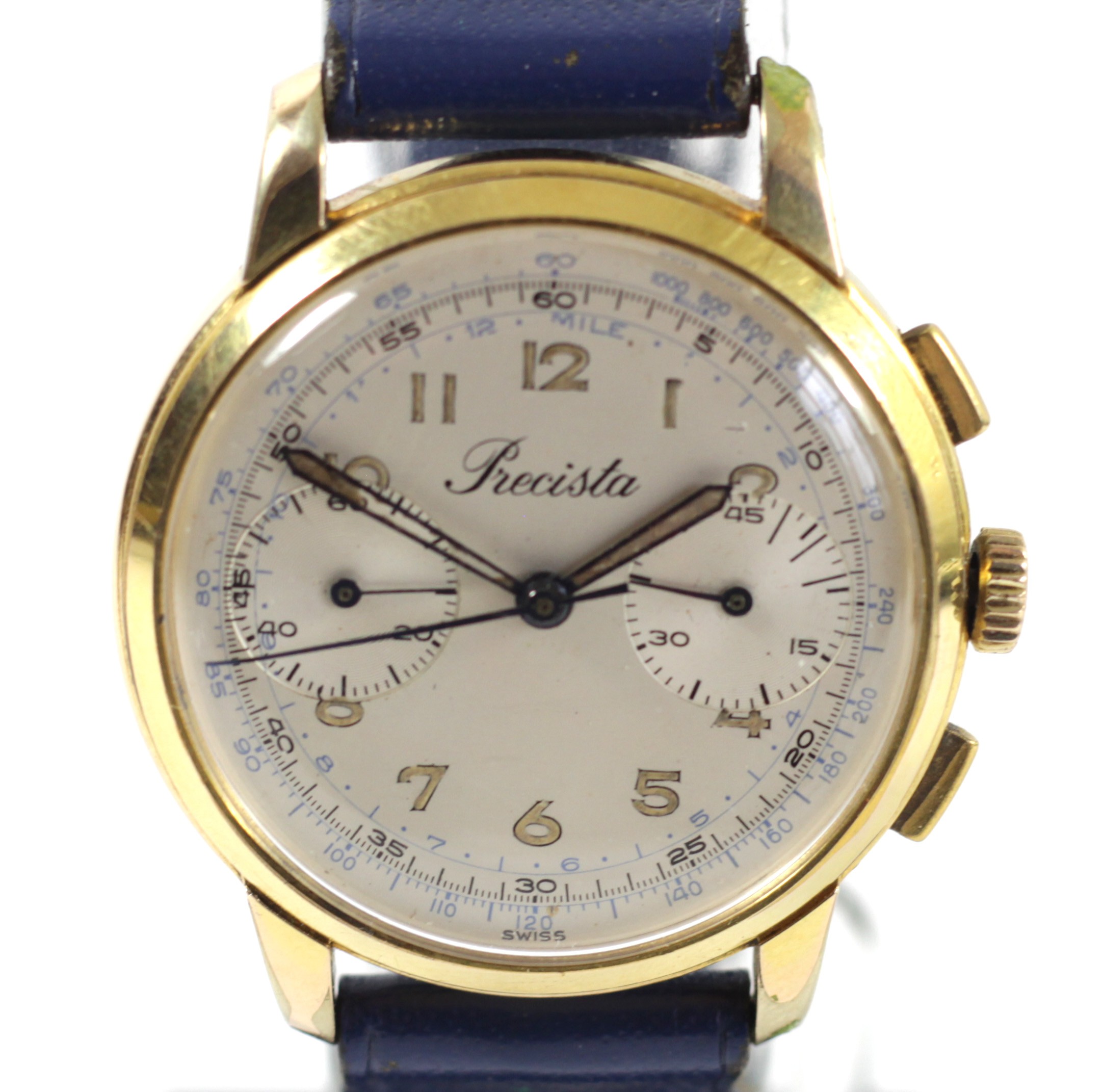 Precista (Southern Watch & Clock Supplies, Orpington UK), a manual wind, gilt metal, gentleman's