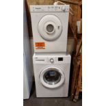 A Beko (serial No WTK72041W) washing machines 7kg 1200rpm, together with a Hotpoint First