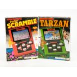 A Grandstand Pocket, Tarzan, single screen handheld game, boxed with polystyrene insert and