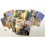 Twenty four Marvel graphic novels and comics, to include Magician Apprentice Volume One, Magician