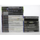 A collection of Playstation, Playstation 2 and Xbox games, Playstation games to include Spider-Man 2