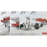 Four Formula 1 posters to include, Canada Grand Prix June 2008, Italian Grand Prix September 2008,