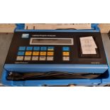 A SP Diagnostics laptop engine analyser, Model 350710.