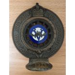 A Royal Automobile Club of Victoria bumper badge , 4974