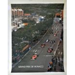 A Monaco Grand Prix poster (70x54cm), together with 5 1984 Autosprint posters of drivers tp include,