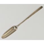 A George III silver marrow scoop, by Thomas Northcote, London 1783, 21cm, 38gm.