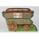 Royal Worcester limited edition figure 'The Reading Caravan at Appleby Fair', No. unnumbered/400, 14