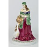 Royal Worcester limited edition figure 'Fruit Seller at the Nottingham Fair', c.2003, No. 119/600,