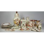 A collection of Mason's ironstone ceramics, to include 'Brown Velvet' jugs, vases and tureens,