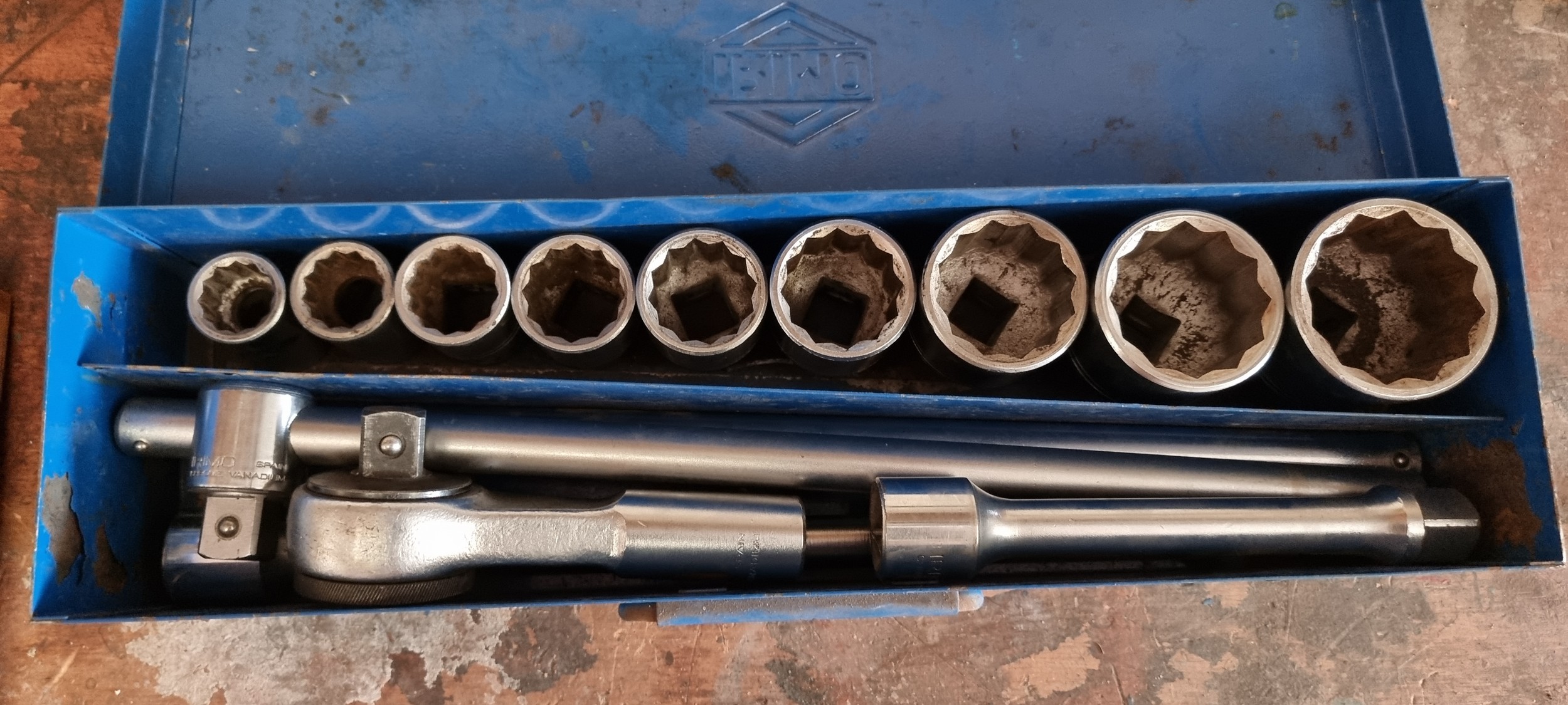 An Irimo socket set 22-50mm, case - Image 2 of 3