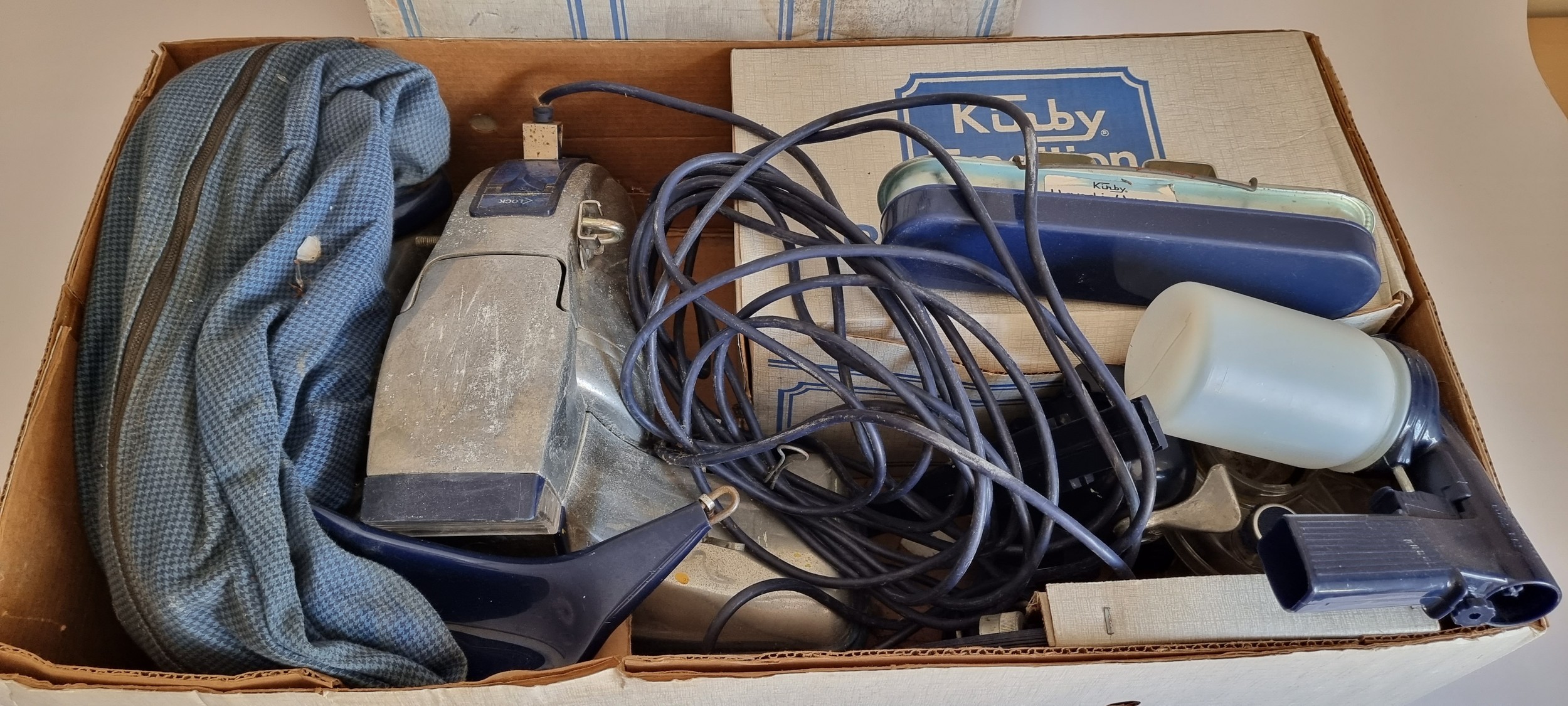 A Kirby 'Tradition' vacuum cleaner, model number 3-CB, boxed & complete with attachments and