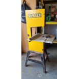 A DeWalt DW876 band saw, c.2001. https://www.amazon.co.uk/DeWalt-Dw876-230V-Bandsaw-300/dp/