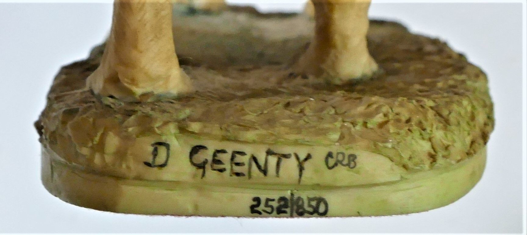 A large Border Fine Arts model of a german shepherd dog, stamped to base 'BFA Scotland 1994. M. - Image 3 of 4