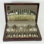 An Arthur Price Of England cased canteen of cutlery 'Harley pattern' 70 piece, eight place settings.