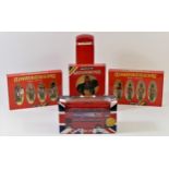 Britains; hand painted metal models, c1980s, to include the Scots Guards set 7210, the Queens