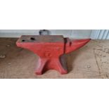 A small anvil, 31cm, good tone when struck