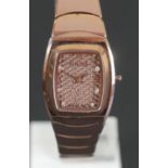 Rado Jubile, a ladies bronze finish quartz wristwatch, reference 7613LM.