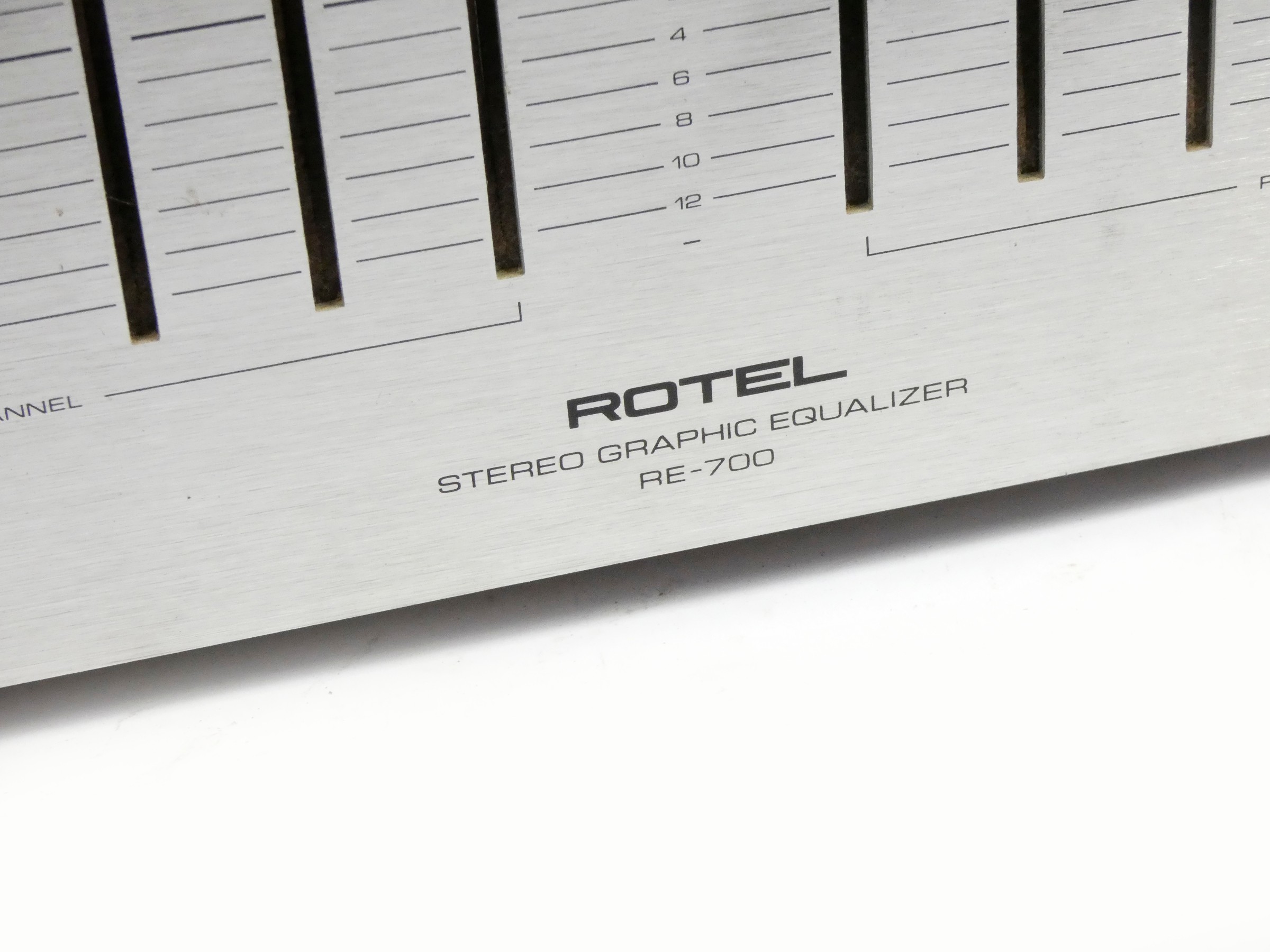 A Rotel RE-700 stereo equalizer (serial number: 156937). - Image 2 of 2