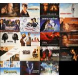 Approximately 2000 movie posters 40cm x 30cm to include the films, Christmas Carol The Movie, Double