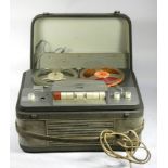 A phillips EL 3534 reel to reel tape recorder. Portable with reels.