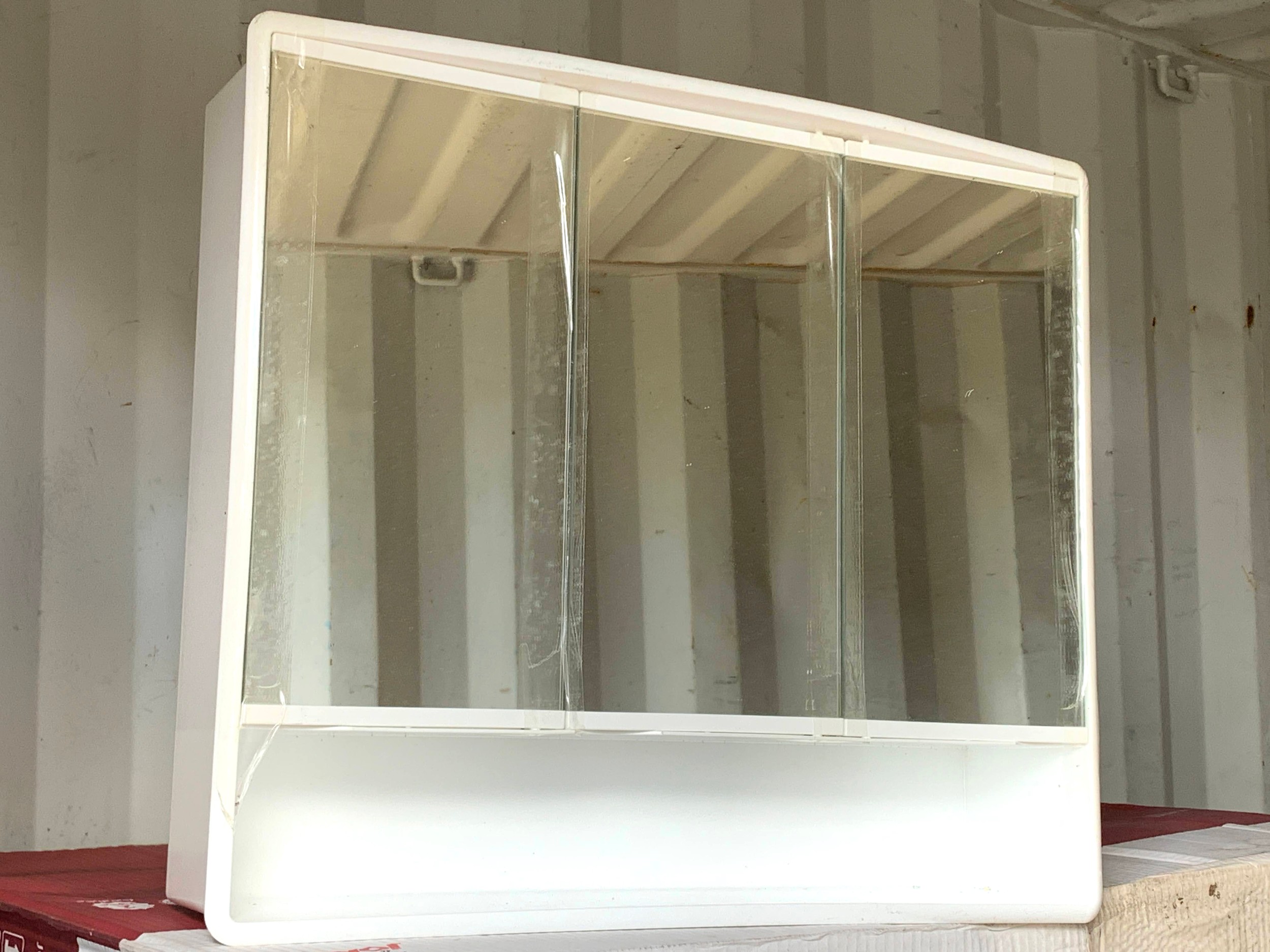 Thirty Jokey Lymo bathroom cabinets, with mirrored front, boxed, 58cm x 15cm x 49cm, boxed, new