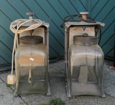 A pair of mid 20th Century electric butter churns by Bliss, model E75. (2)
