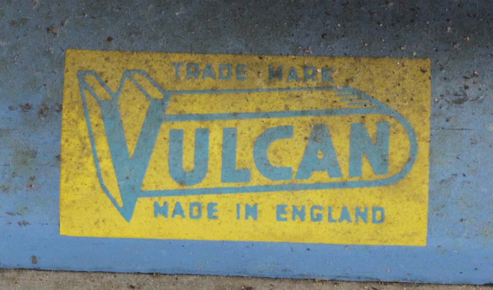 A tinplate car, friction rear wheel producing a mock engine noise, together with a Vulcan sewing - Image 3 of 4