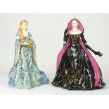 Royal Worcester bone china figurines, to include 'The Chalice Of love' ltd edition 847/7500, with