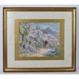 Beatrice Emma Parsons R.A. (1870-1955), The English Tea Gardens at Allasio, watercolour, signed,