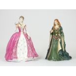 Royal Worcester bone china figurines, to include 'The Princess Of Tara' Ltd edition 847/7500 with