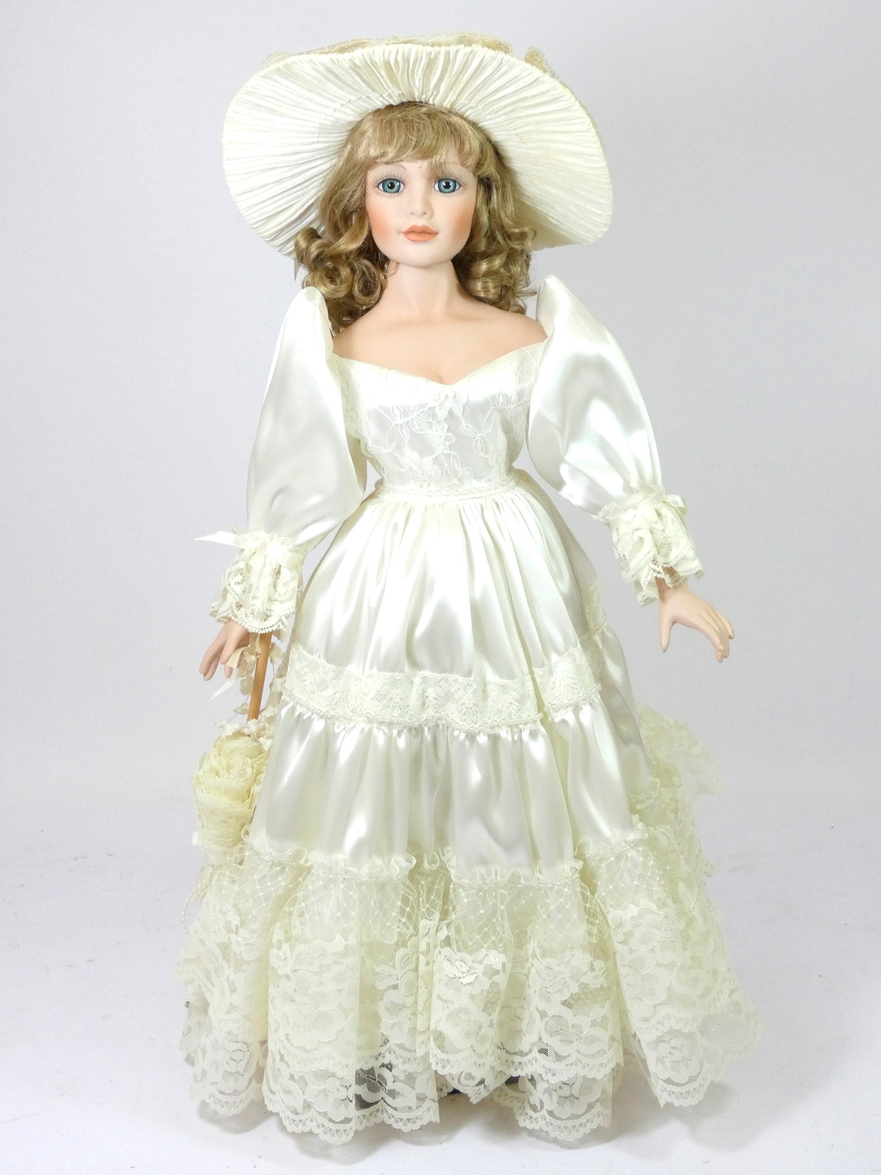 A bisque porcelain doll 'Elizabeth' Alberon series, sculptured by Christopher Paul and