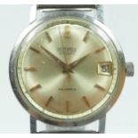 Roamer Rotodate, a stainless steel automatic date gentleman's wristwatch, 34mm.