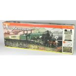 A Hornby OO gauge Flying Scotsman electric train set, boxed, complete