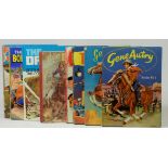 Eight children's annuals, for 'boys', to include Gene Autry Stories No2, Gene Autry Stories No3,