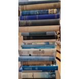 A collection of nautical books, to include Last of the Wind Ships by Villiers, together with four