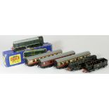 A Hornby Dublo OO gauge loco, D8000 in BR two-tone green livery, original box, a Hornby OO gauge