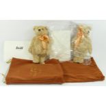 Steiff, 2 x William and Catherine, The Royal Wedding Teddy Bear, numbers 1894 and 4055, product
