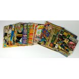 Marvel Treasury Edition Giant Superhero Team-Up special collectors issue, three Marvel Action