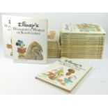 Twenty Two Disney's Wonderful World Of Knowledge encyclopedias, covering subjects such as Animals,