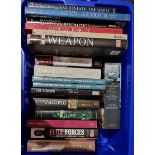 Seven boxes of military related books, mainly hardback, American Civil War - Vietnam, the majority