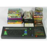 An Amstrad CPC 464 (serial No, 28439-91-01), Amstrad module MP-2, manual and Amstrad Model CTR 6600