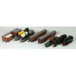 A Tri-Ang OO gauge loco, 82004 in BR black livery, original box, a Tri-Ang OO gauge loco, 748 in